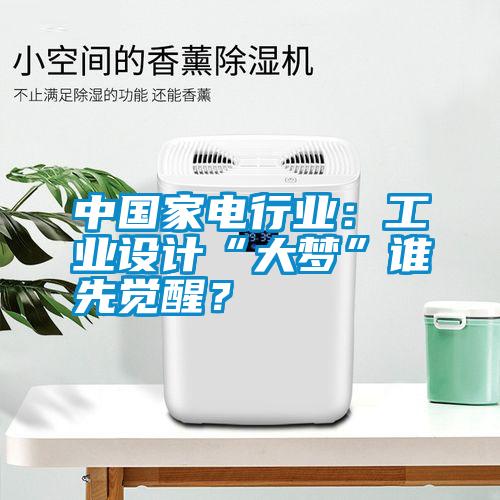 中國(guó)家電行業(yè)：工業(yè)設(shè)計(jì)“大夢(mèng)”誰先覺醒？
