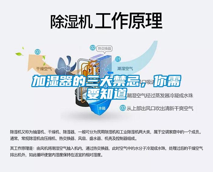 加濕器的三大禁忌，你需要知道