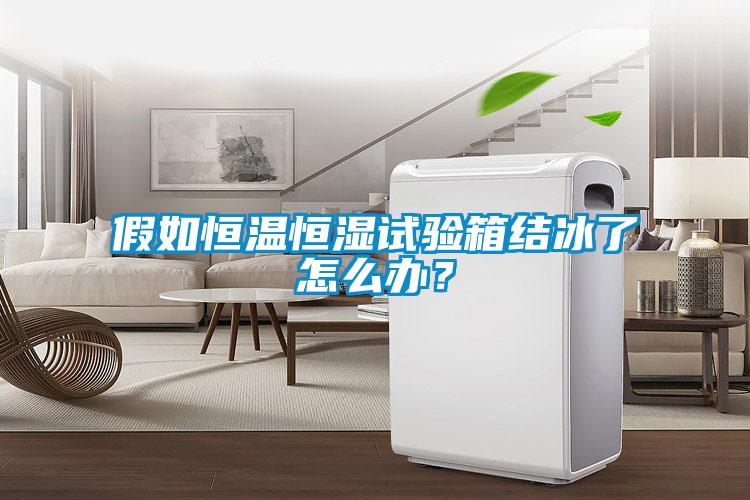 假如恒溫恒濕試驗(yàn)箱結(jié)冰了怎么辦？