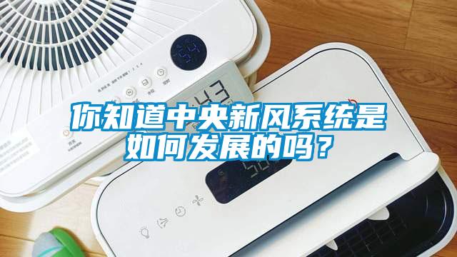 你知道中央新風(fēng)系統(tǒng)是如何發(fā)展的嗎？
