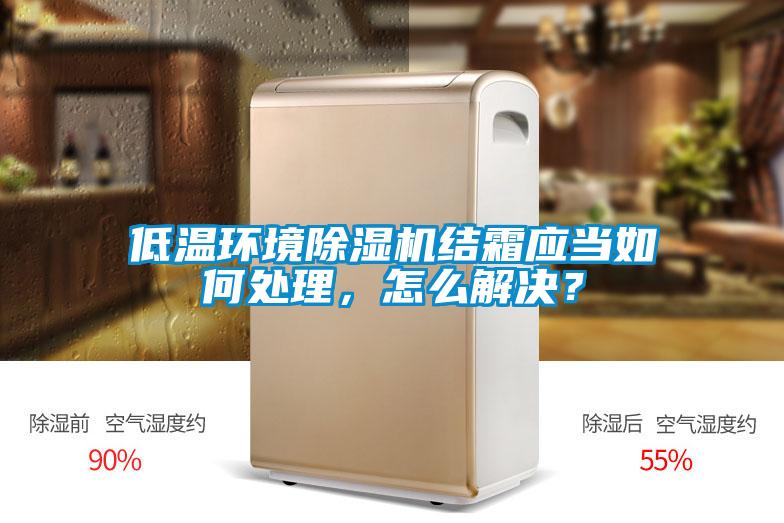 低溫環(huán)境除濕機結霜應當如何處理，怎么解決？