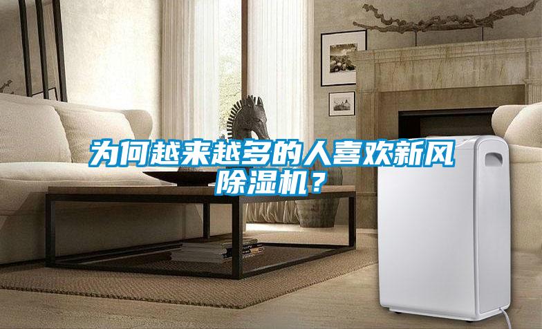 為何越來越多的人喜歡新風除濕機？