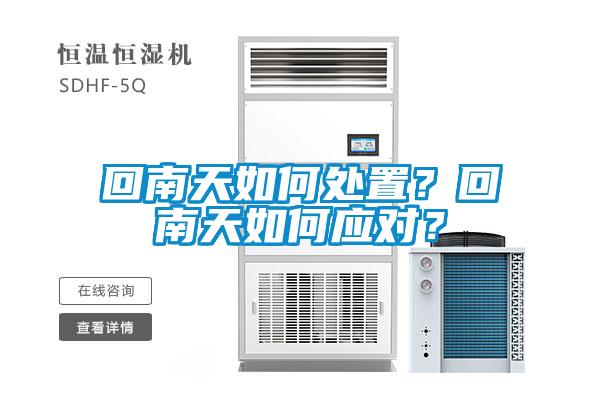 回南天如何處置？回南天如何應(yīng)對？