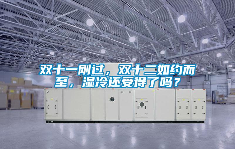 雙十一剛過，雙十二如約而至，濕冷還受得了嗎？