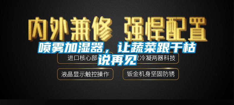 噴霧加濕器，讓蔬菜跟干枯說(shuō)再見(jiàn)