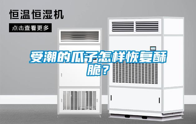 受潮的瓜子怎樣恢復酥脆？