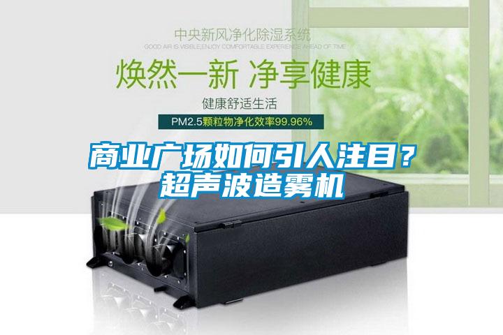 商業(yè)廣場如何引人注目？超聲波造霧機