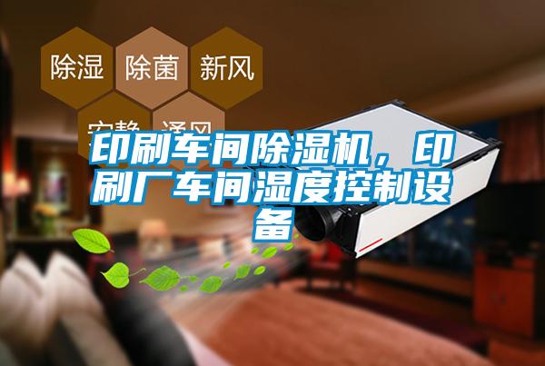 印刷車間除濕機，印刷廠車間濕度控制設備