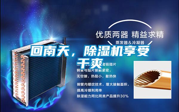 回南天，除濕機(jī)享受干爽