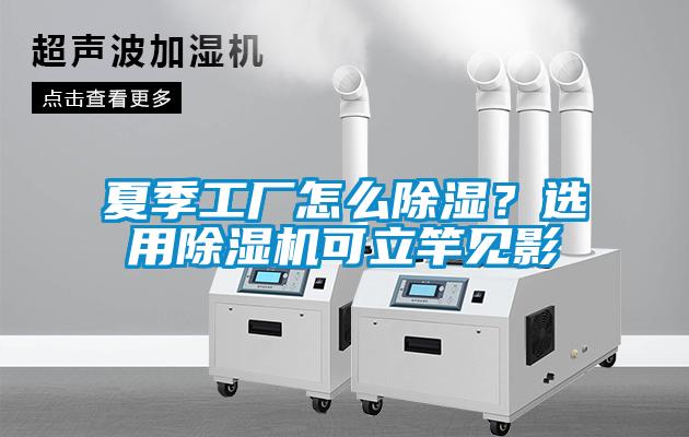 夏季工廠(chǎng)怎么除濕？選用除濕機(jī)可立竿見(jiàn)影