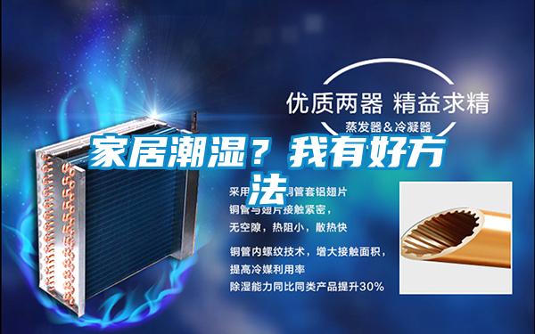 家居潮濕？我有好方法