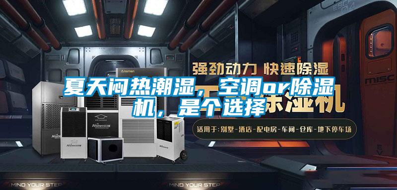 夏天悶熱潮濕，空調(diào)or除濕機，是個選擇