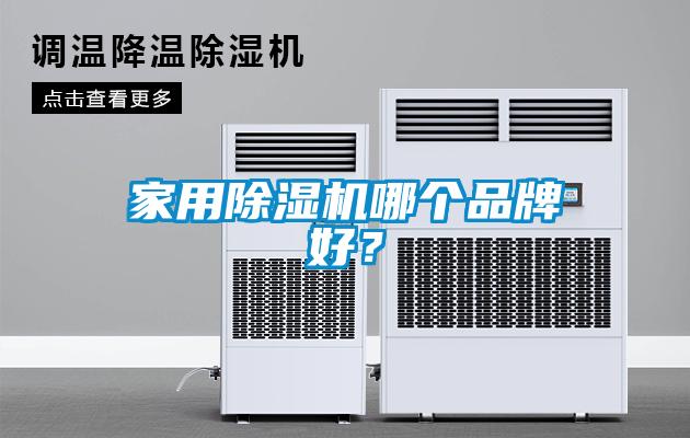 家用除濕機哪個品牌好？