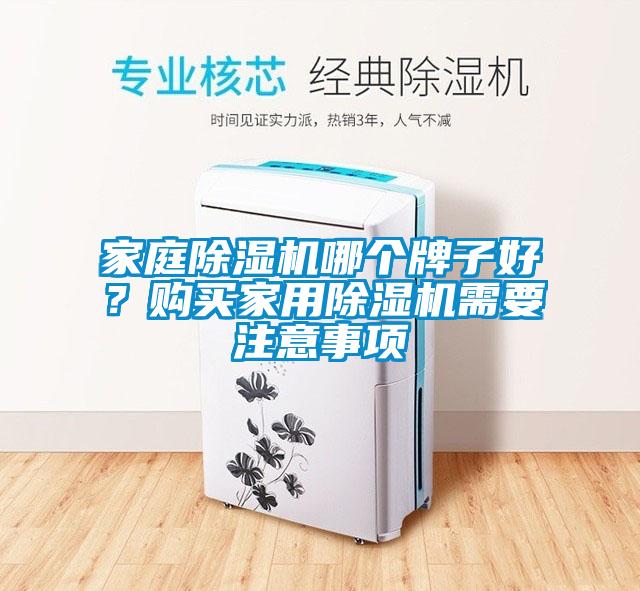 家庭除濕機(jī)哪個牌子好?購買家用除濕機(jī)需要注意事項