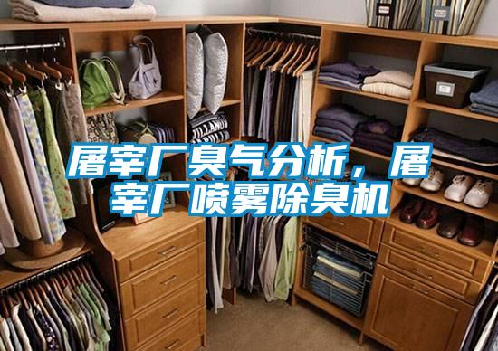 屠宰廠(chǎng)臭氣分析，屠宰廠(chǎng)噴霧除臭機(jī)