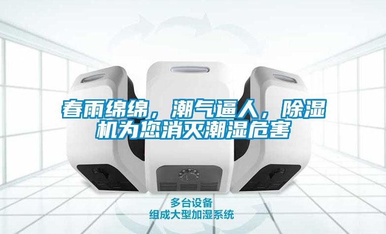 春雨綿綿，潮氣逼人，除濕機(jī)為您消滅潮濕危害
