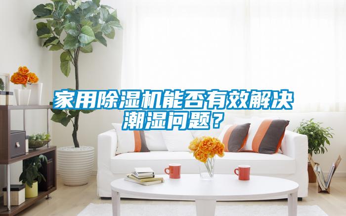 家用除濕機(jī)能否有效解決潮濕問題？