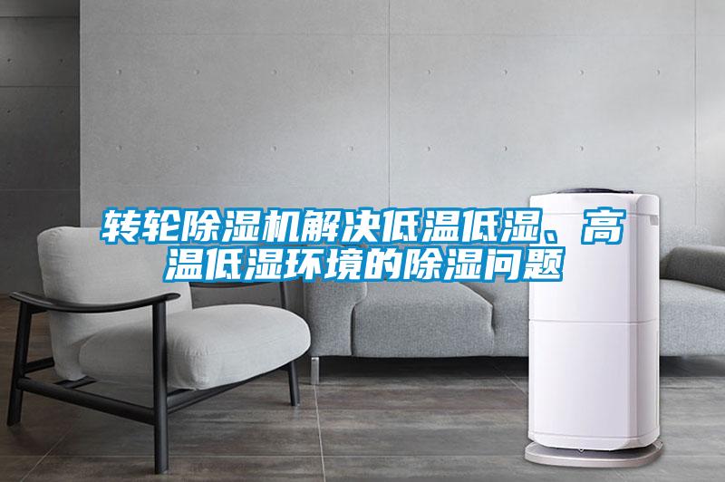 轉(zhuǎn)輪除濕機解決低溫低濕、高溫低濕環(huán)境的除濕問題