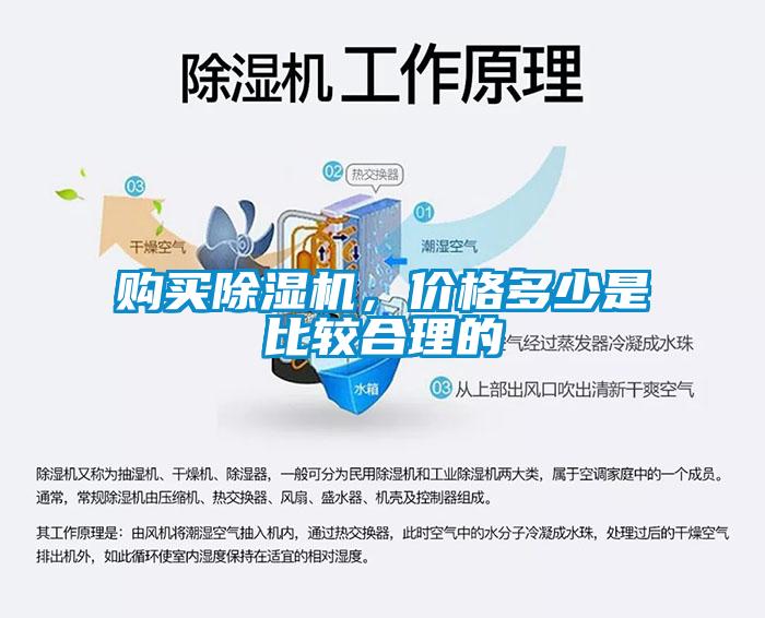 購(gòu)買除濕機(jī)，價(jià)格多少是比較合理的