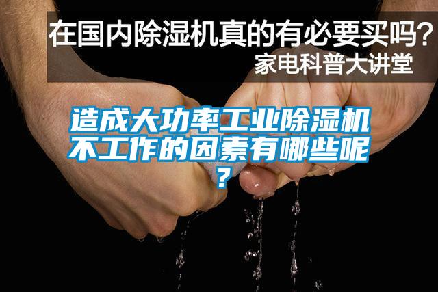 造成大功率工業(yè)除濕機(jī)不工作的因素有哪些呢？