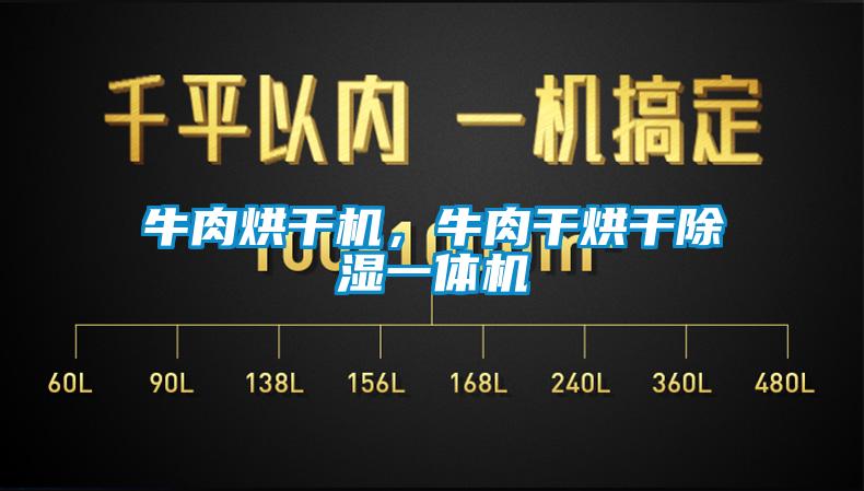 牛肉烘干機(jī)，牛肉干烘干除濕一體機(jī)
