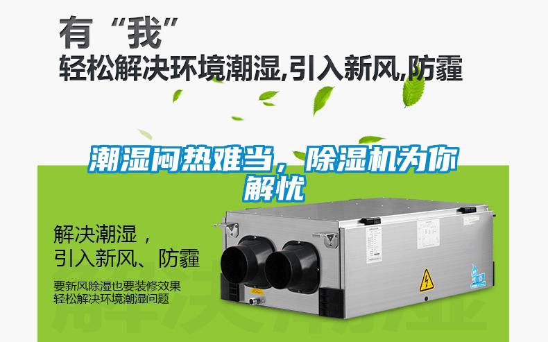 潮濕悶熱難當(dāng)，除濕機(jī)為你解憂