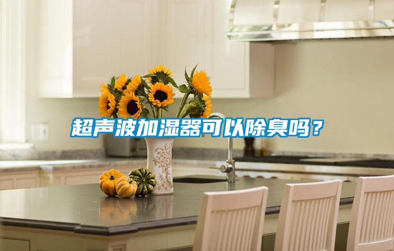 超聲波加濕器可以除臭嗎？