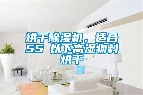 烘干除濕機(jī)，適合55℃以下高濕物料烘干