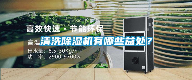 清洗除濕機有哪些益處？