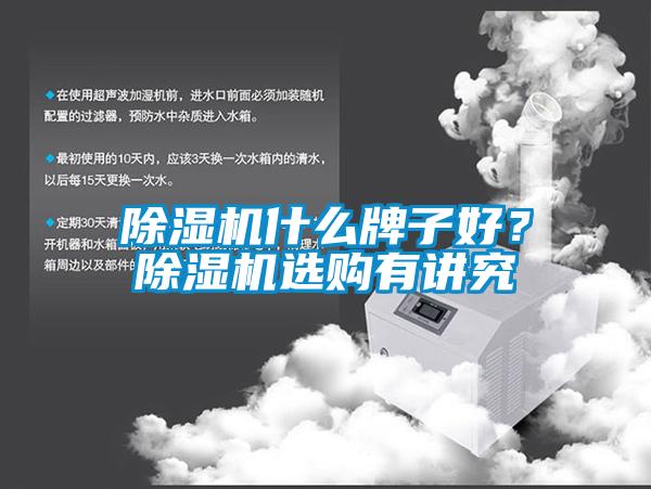 除濕機什么牌子好？除濕機選購有講究
