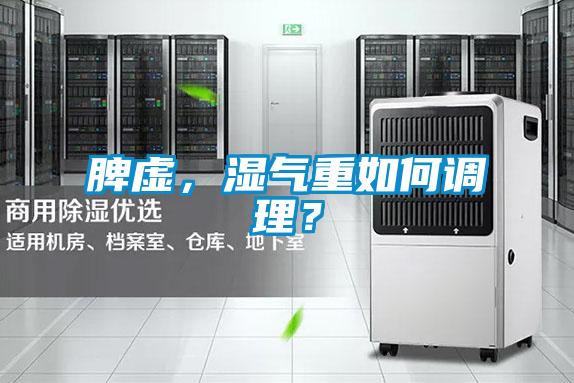 脾虛，濕氣重如何調理？