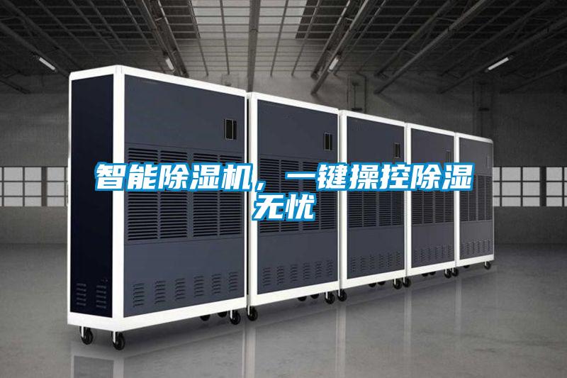 智能除濕機，一鍵操控除濕無憂
