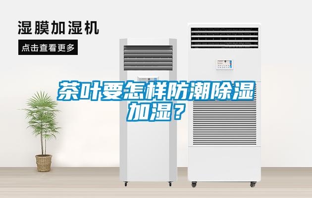 茶葉要怎樣防潮除濕加濕？