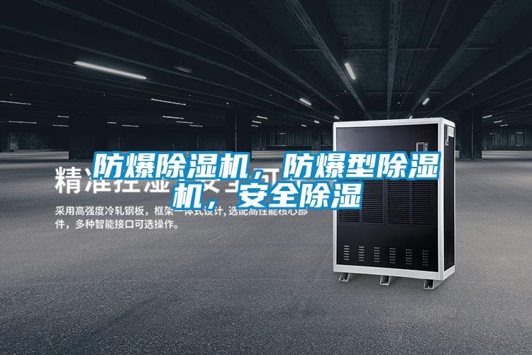 防爆除濕機，防爆型除濕機，安全除濕