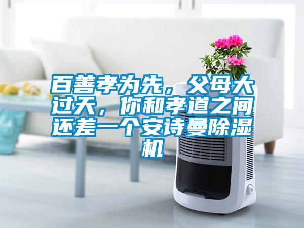 百善孝為先，父母大過(guò)天，你和孝道之間還差一個(gè)安詩(shī)曼除濕機(jī)