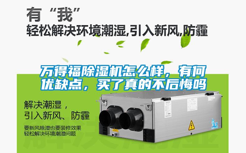 萬(wàn)得福除濕機(jī)怎么樣，有何優(yōu)缺點(diǎn)，買了真的不后悔嗎