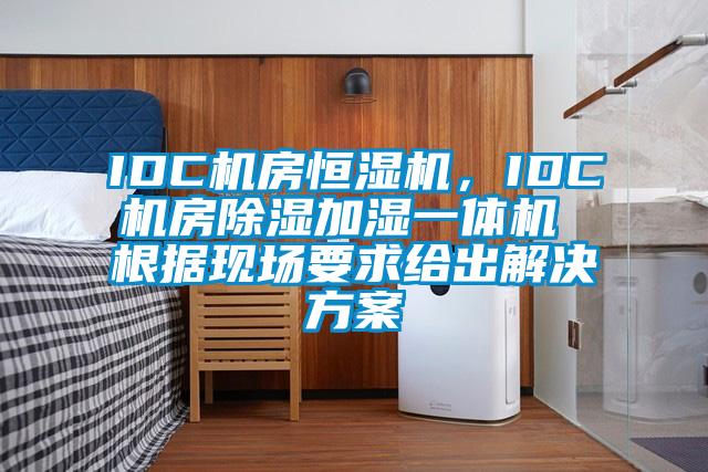 IDC機房恒濕機，IDC機房除濕加濕一體機 根據現(xiàn)場要求給出解決方案