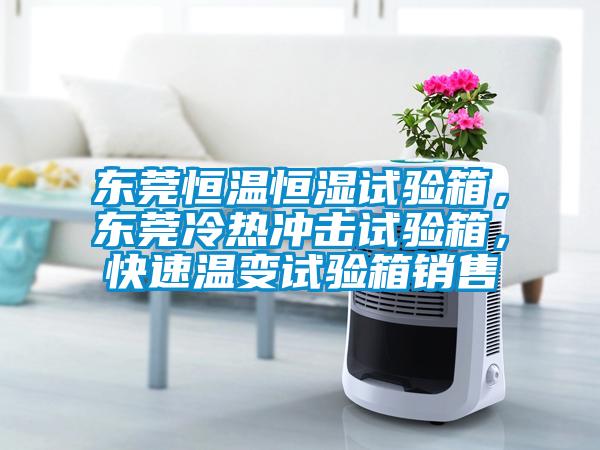 東莞恒溫恒濕試驗(yàn)箱，東莞冷熱沖擊試驗(yàn)箱，快速溫變?cè)囼?yàn)箱銷售