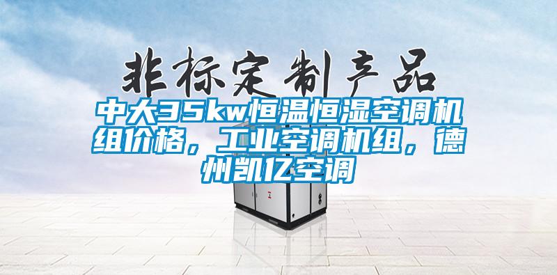 中大35kw恒溫恒濕空調(diào)機(jī)組價格，工業(yè)空調(diào)機(jī)組，德州凱億空調(diào)