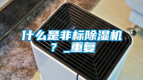 什么是非標(biāo)除濕機(jī)？_重復(fù)