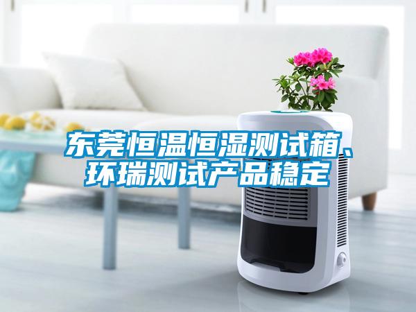 東莞恒溫恒濕測試箱、環(huán)瑞測試產(chǎn)品穩(wěn)定