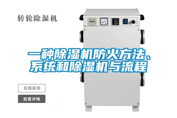 一種除濕機防火方法、系統(tǒng)和除濕機與流程