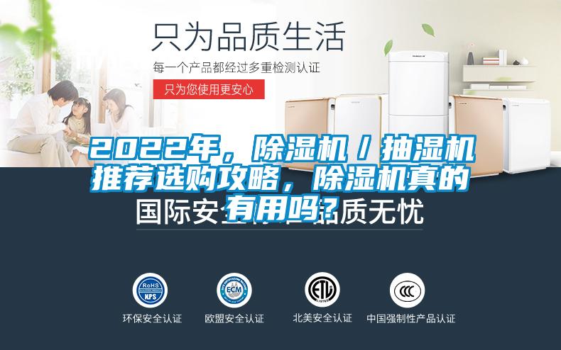 2022年，除濕機(jī)／抽濕機(jī)推薦選購攻略，除濕機(jī)真的有用嗎？