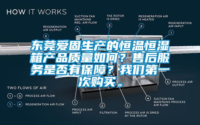東莞愛固生產的恒溫恒濕箱產品質量如何？售后服務是否有保障？我們第一次購買。