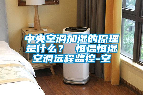 中央空調(diào)加濕的原理是什么？ 恒溫恒濕空調(diào)遠(yuǎn)程監(jiān)控-空