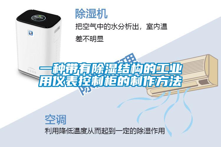 一種帶有除濕結構的工業(yè)用儀表控制柜的制作方法