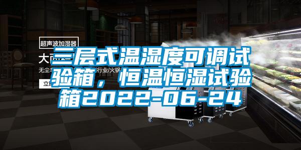 三層式溫濕度可調(diào)試驗箱，恒溫恒濕試驗箱2022-06-24