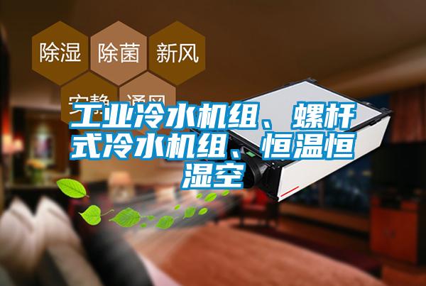 工業(yè)冷水機(jī)組、螺桿式冷水機(jī)組、恒溫恒濕空