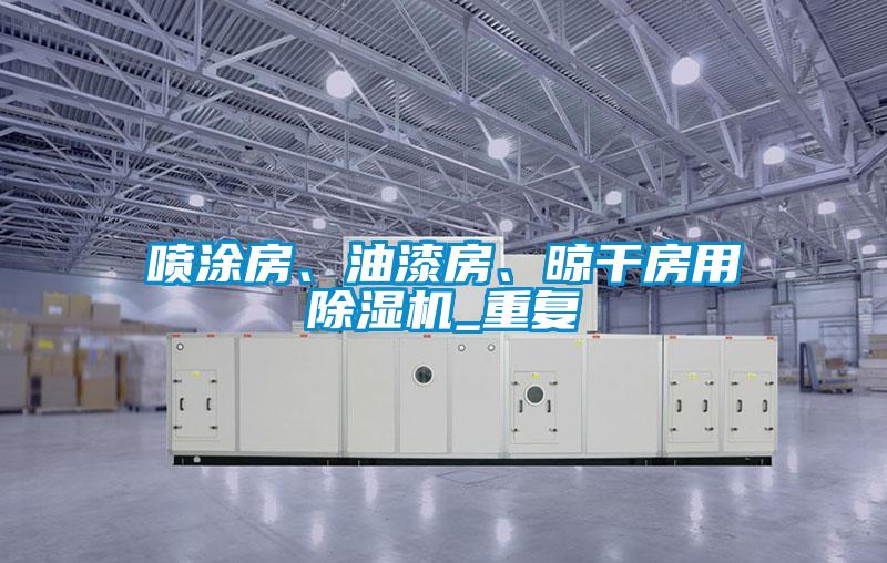 噴涂房、油漆房、晾干房用除濕機(jī)_重復(fù)