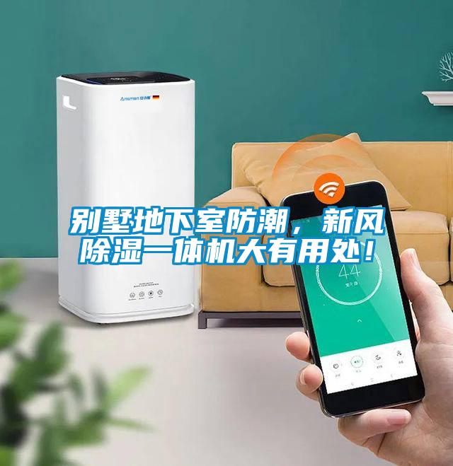別墅地下室防潮，新風除濕一體機大有用處！